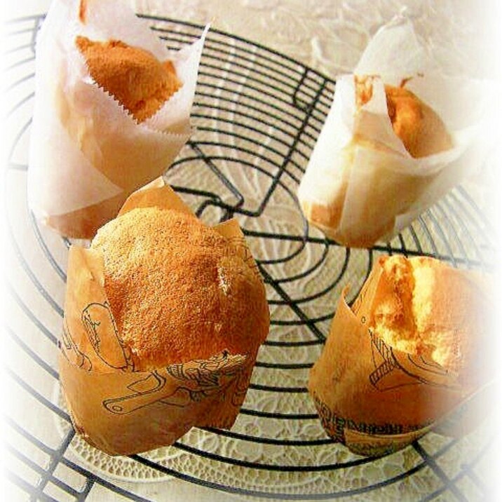 香港スイーツ 紙包蛋糕 スポンジカップケーキ レシピ 作り方 By Tara Minfannote 楽天レシピ